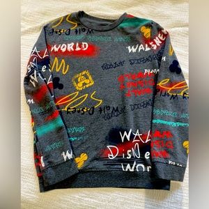 Walt Disney World Resort/Parks  Script MICKEY Mouse Sweatshirt